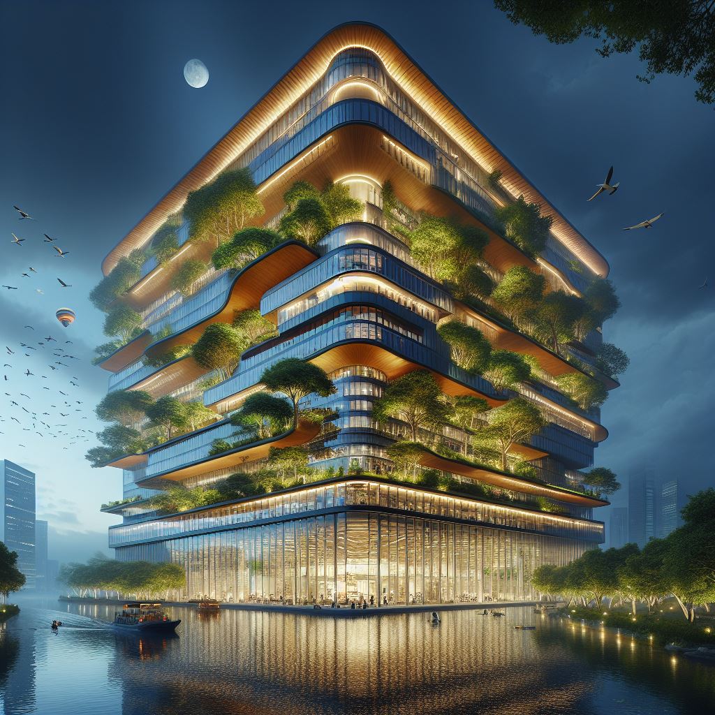杭州中豪五星国际的环境敏感型照明设计：适应自然周期的光环境调节文章配图